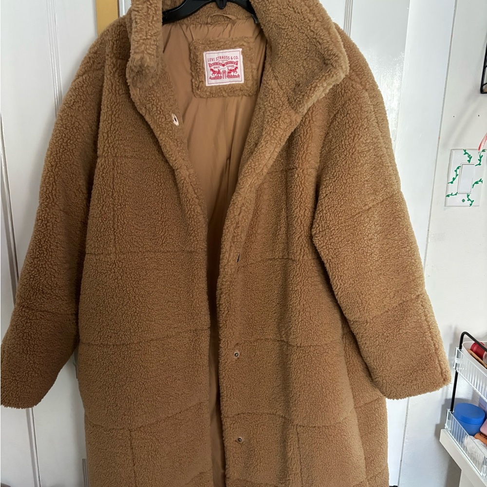 Levi's Tan Teddy Jacket